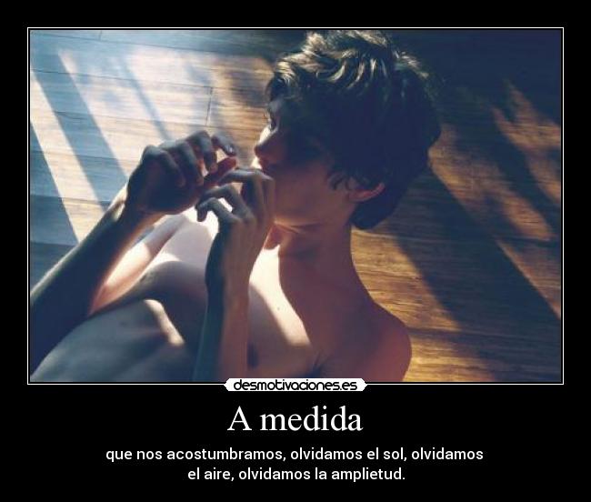 A medida -