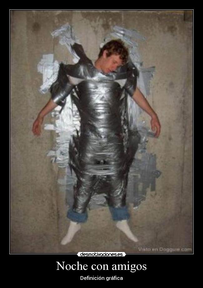 Noche con amigos - Definición gráfica