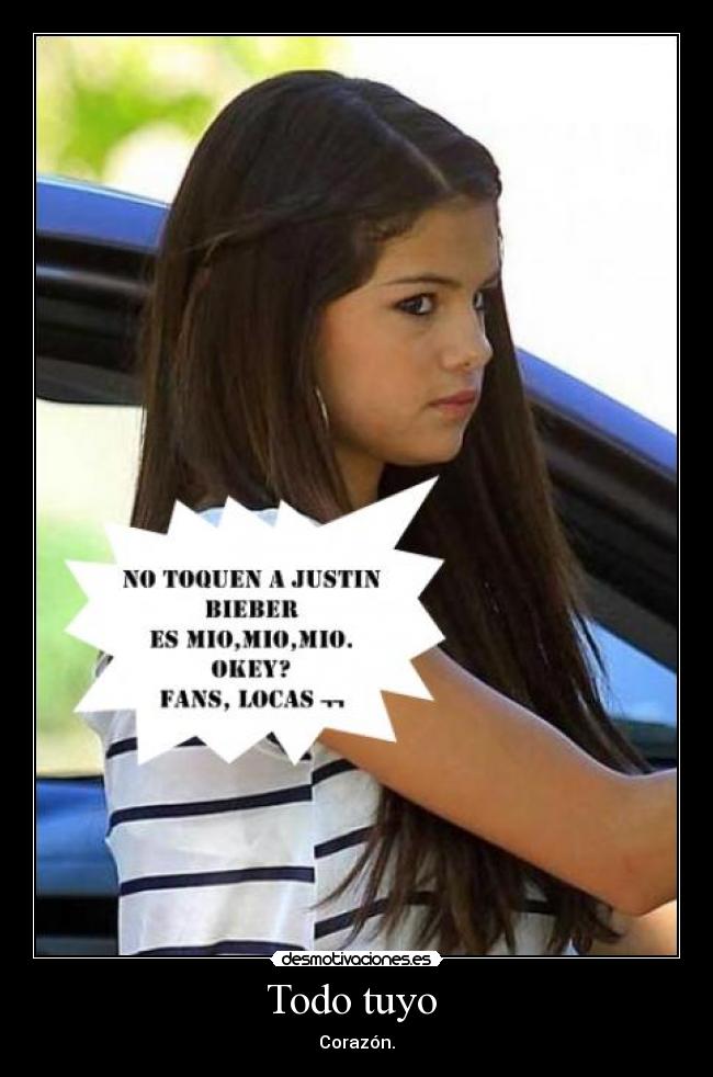 Todo tuyo - Corazón.