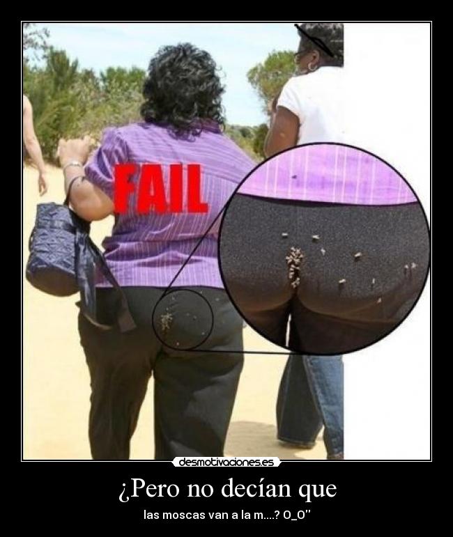 ¿Pero no decían que - 