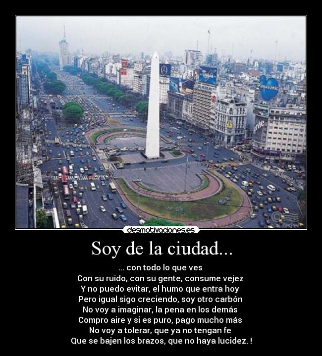 Soy de la ciudad... - 