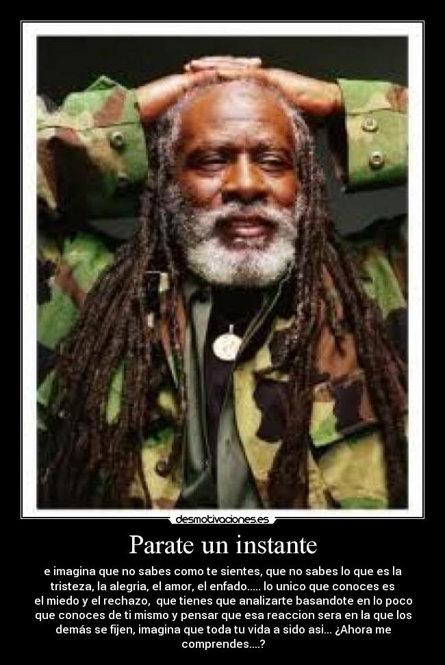 Parate un instante -