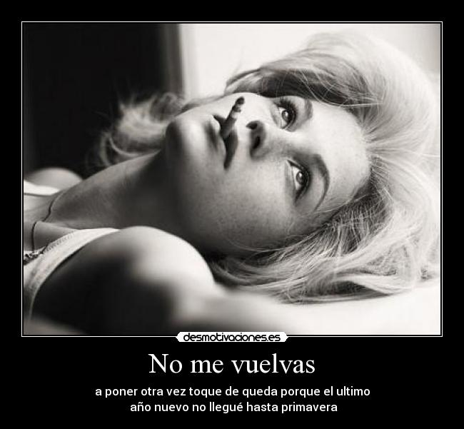 No me vuelvas - 