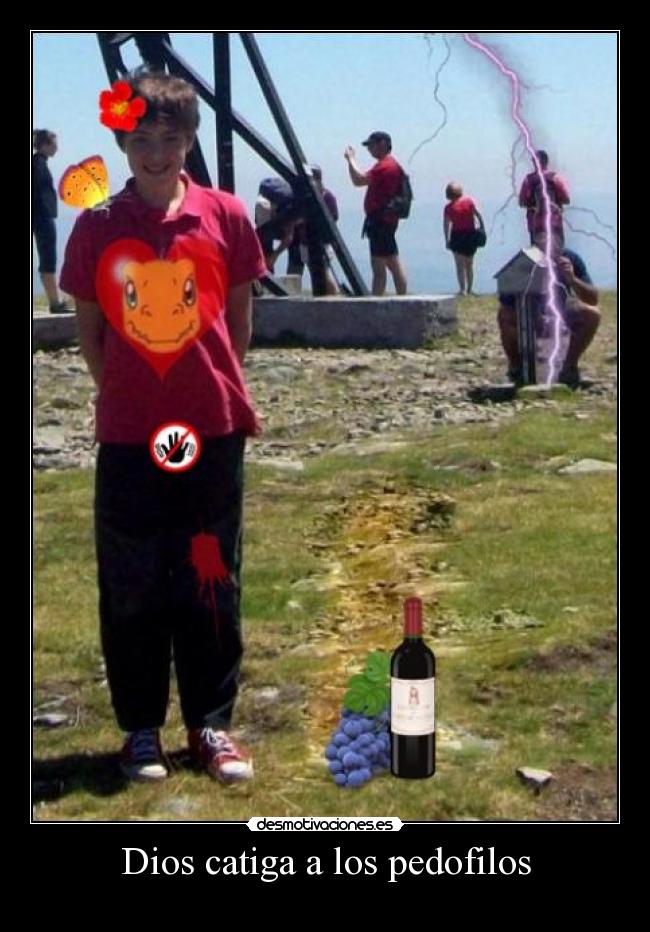 Dios catiga a los pedofilos - 