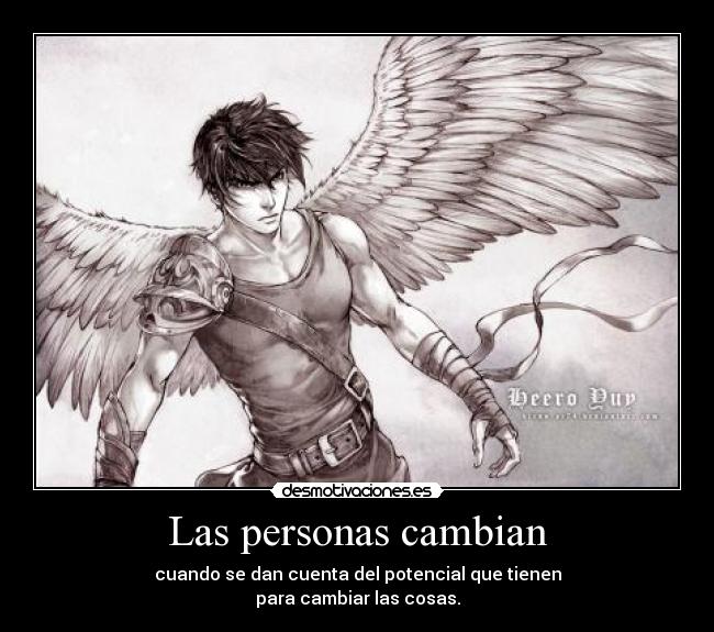 Las personas cambian - 