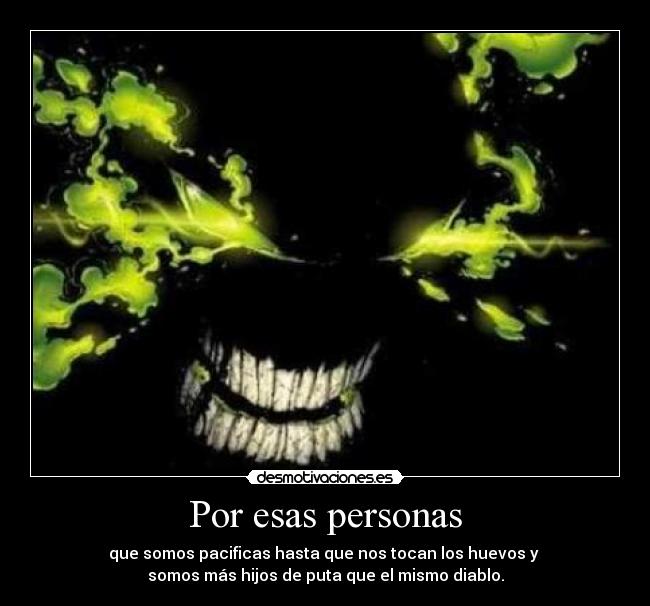 Por esas personas - 