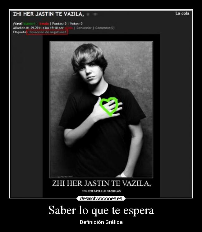 carteles cartel justin bievergas desmotivaciones