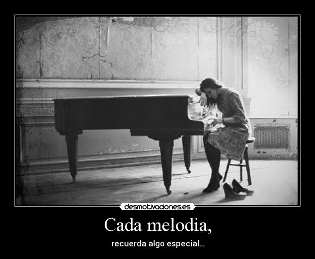 Cada melodia, - 