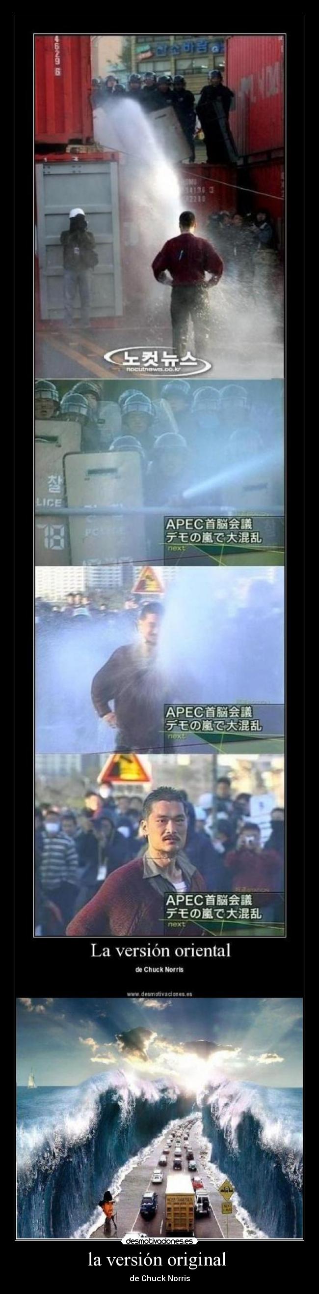 la versión original -