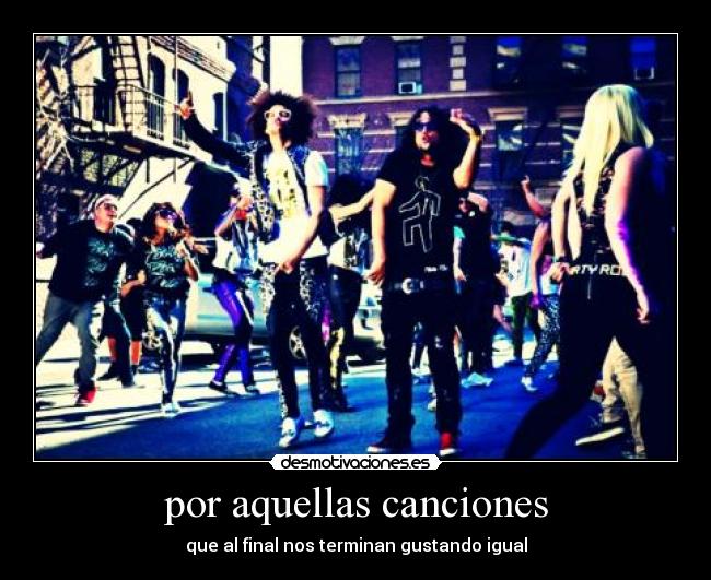 por aquellas canciones -