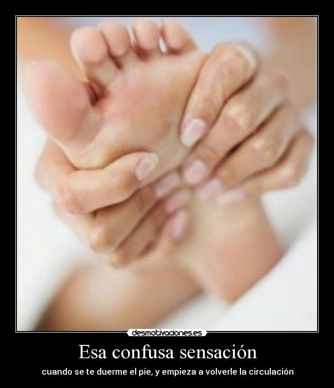 Esa confusa sensación - 