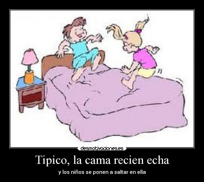 carteles cama desmotivaciones