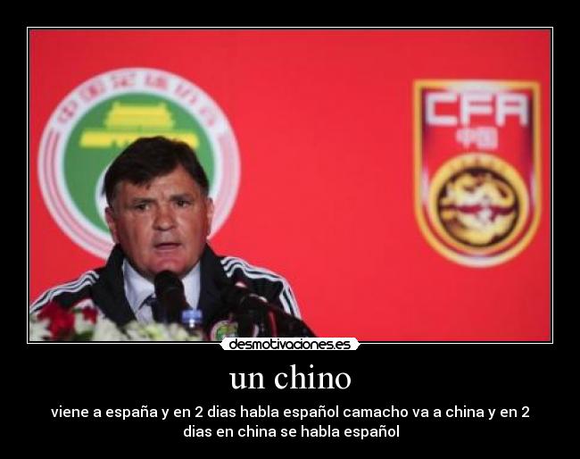 un chino -