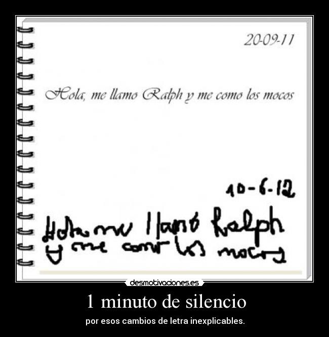 carteles silencio querido profe entiendes letra jodes desmotivaciones