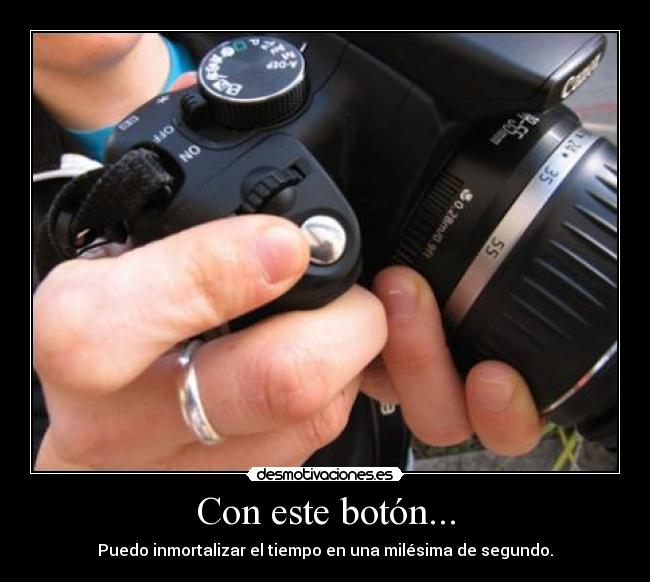 Con este botón... -