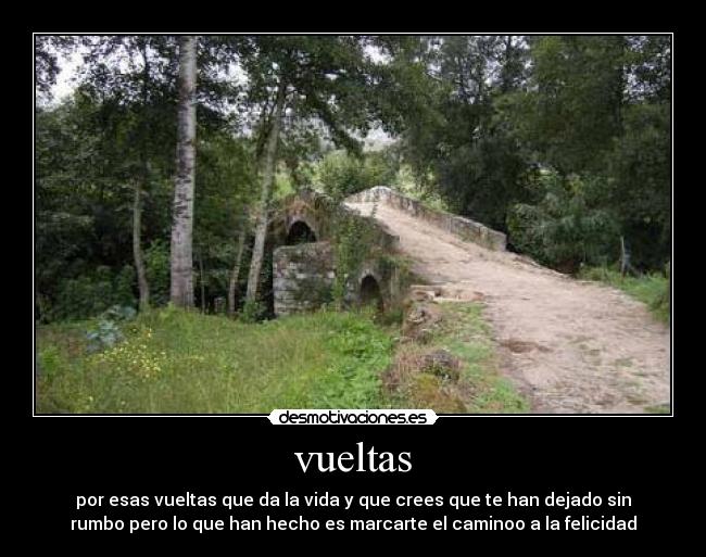 vueltas -