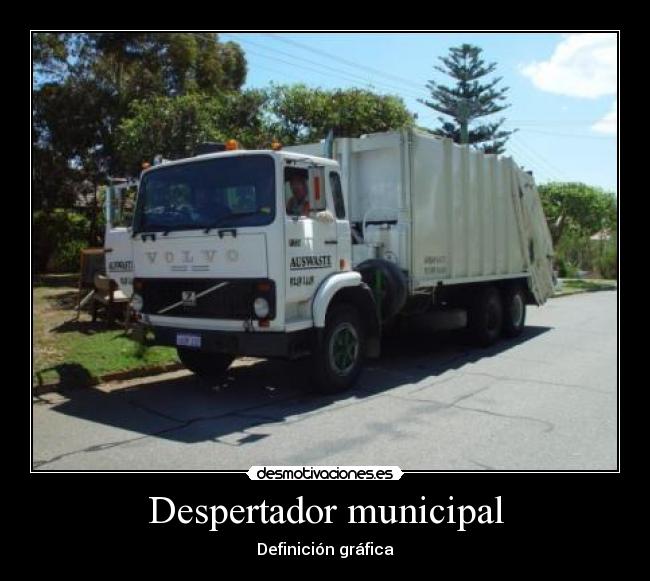 Despertador municipal - Definición gráfica