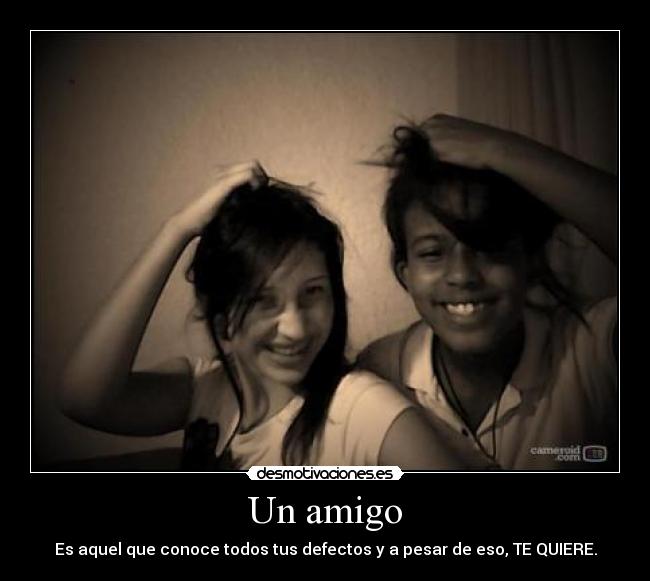 Un amigo - 