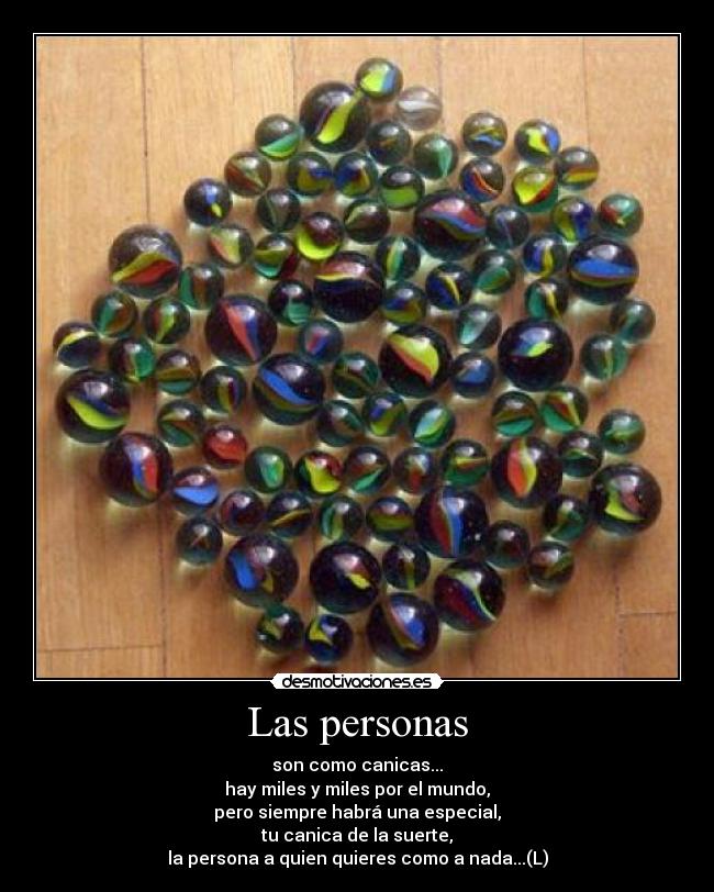 Las personas - 