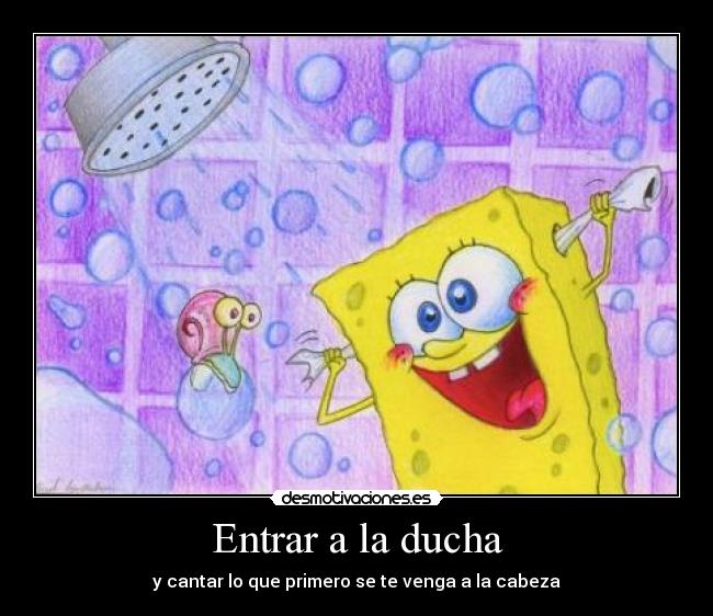 Entrar a la ducha -