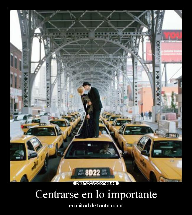 Centrarse en lo importante -