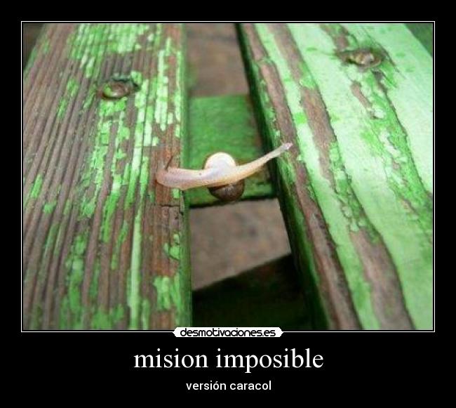 mision imposible - versión caracol