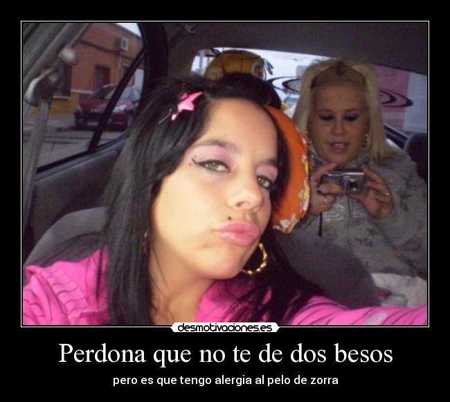 carteles besos zorras desmotivaciones