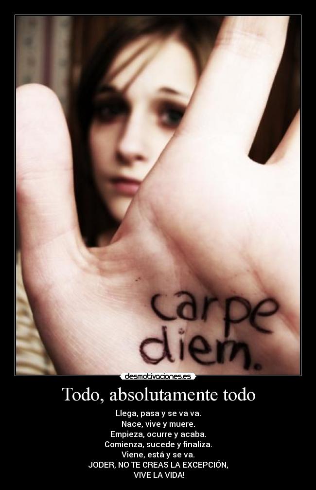 Todo, absolutamente todo - 