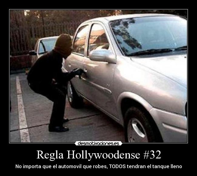 Regla Hollywoodense #32 - 