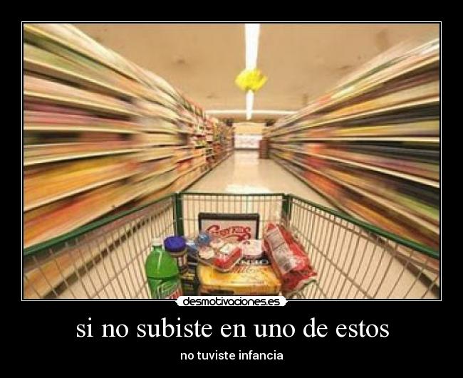 si no subiste en uno de estos - 