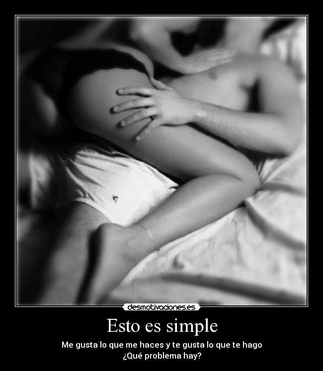 Esto es simple -