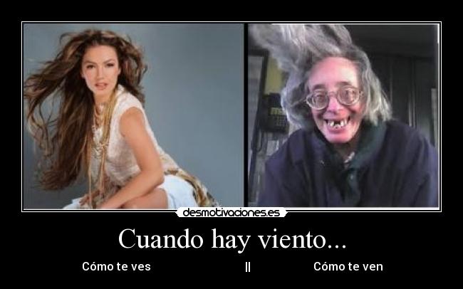 Cuando hay viento... -