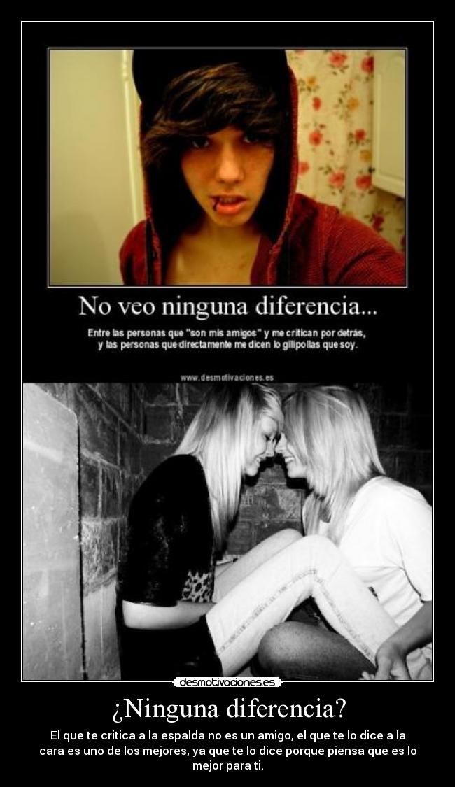 ¿Ninguna diferencia? - 