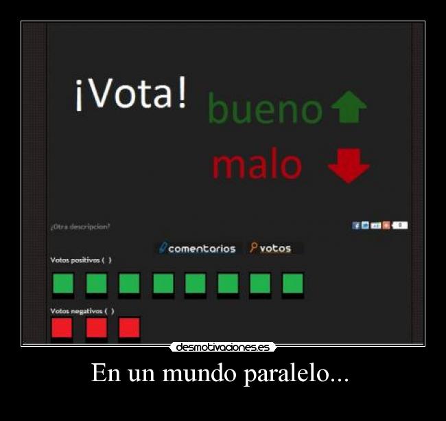 En un mundo paralelo... -