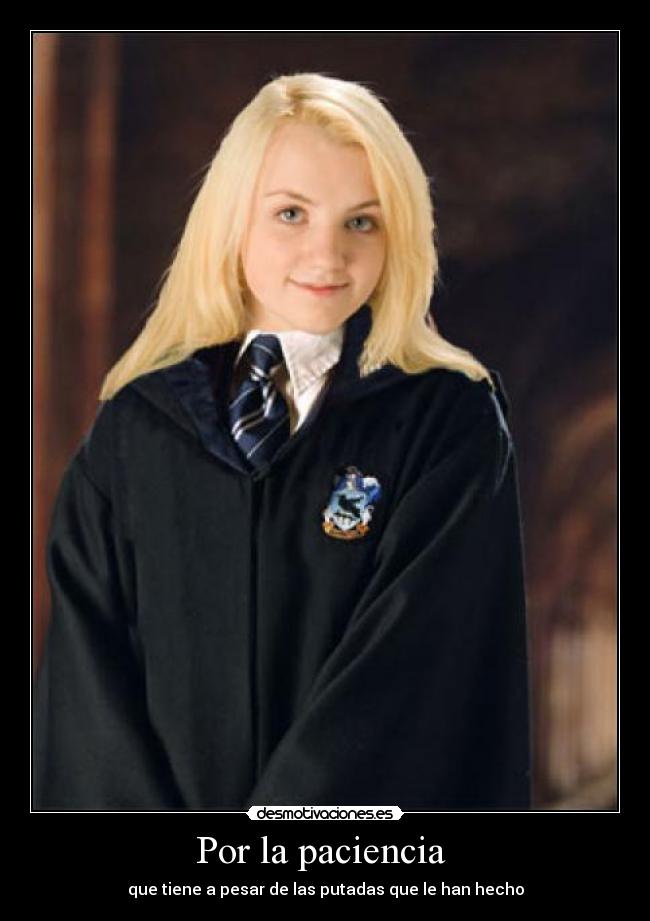 Por la paciencia  - 