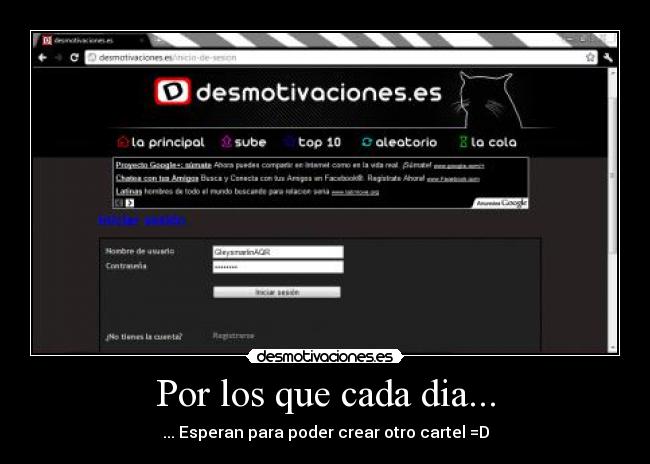 Por los que cada dia... - 