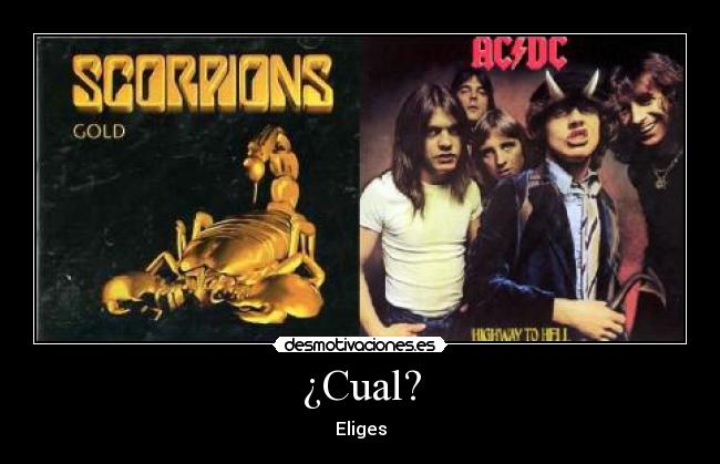 ¿Cual? - Eliges