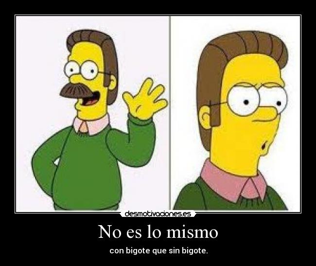 No es lo mismo - 