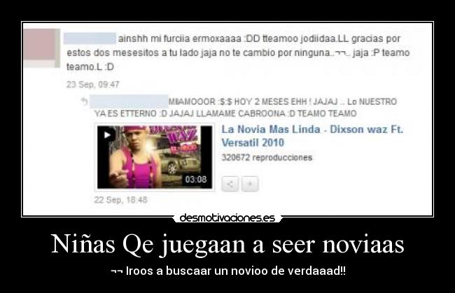 Niñas Qe juegaan a seer noviaas - 