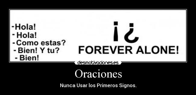Oraciones -