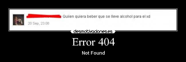 Error 404 - Not Found