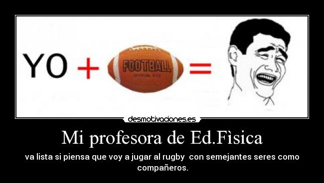 Mi profesora de Ed.Fìsica -