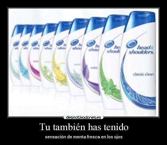 Tu también has tenido -