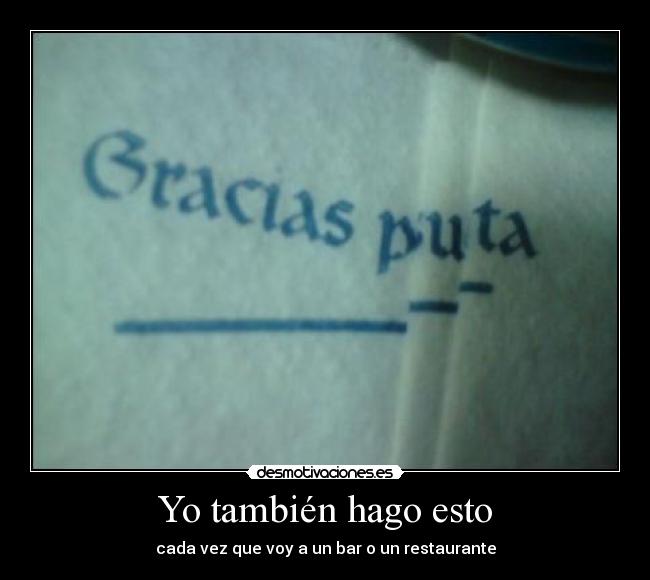 Yo también hago esto -