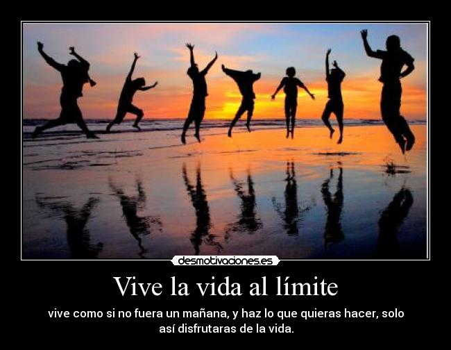carteles vida vida limite fiestas desmotivaciones