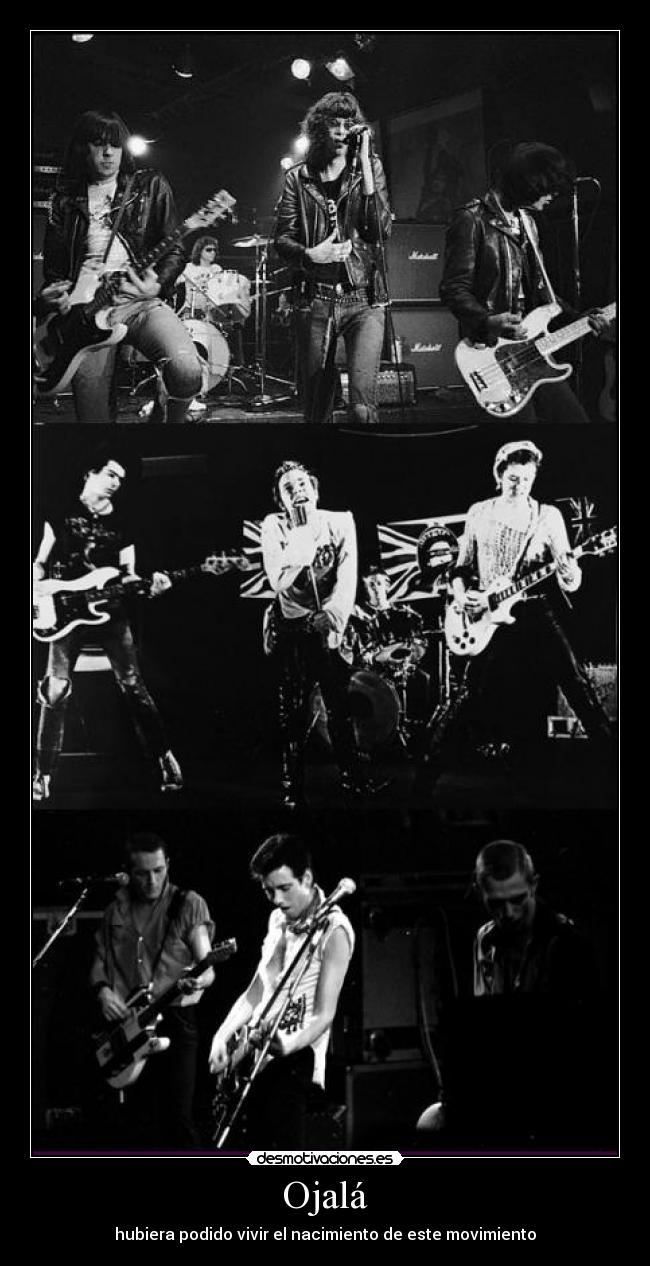 Ojalá - hubiera podido vivir el nacimiento de este movimiento