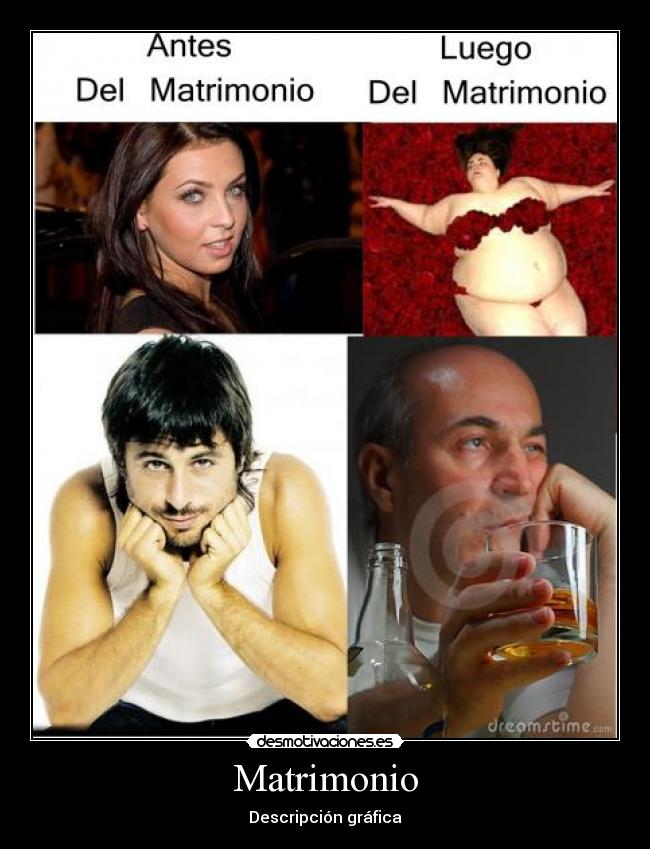 Matrimonio - Descripción gráfica