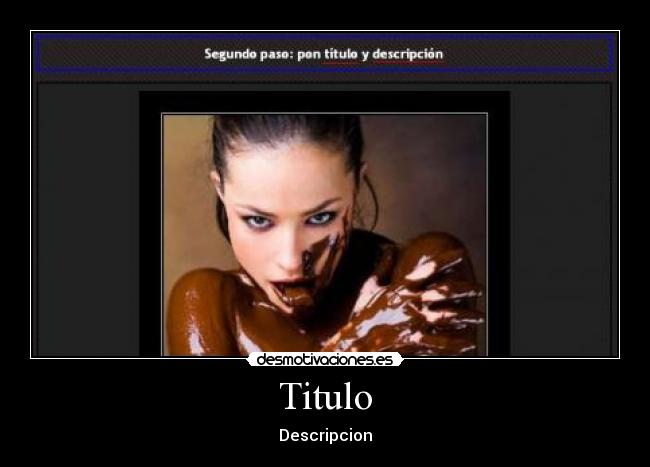 Titulo - Descripcion