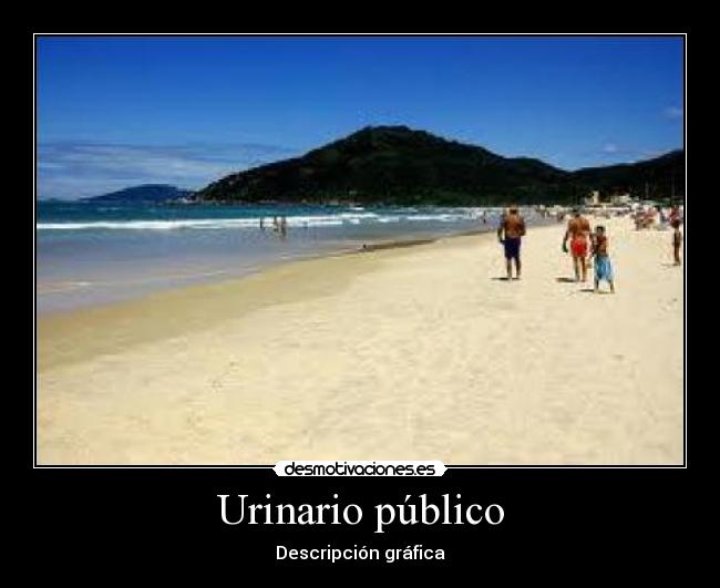 Urinario público -
