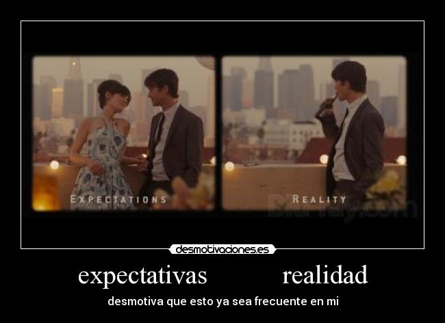 expectativas realidad -